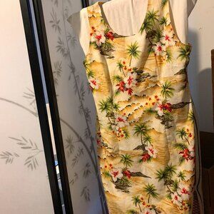 Pacific  Legend Island Dress, XL, 100 cotton, made in the USA, Hawaii